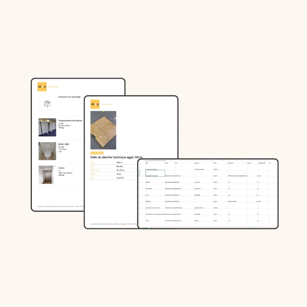 Collaboration et catalogues Skop
