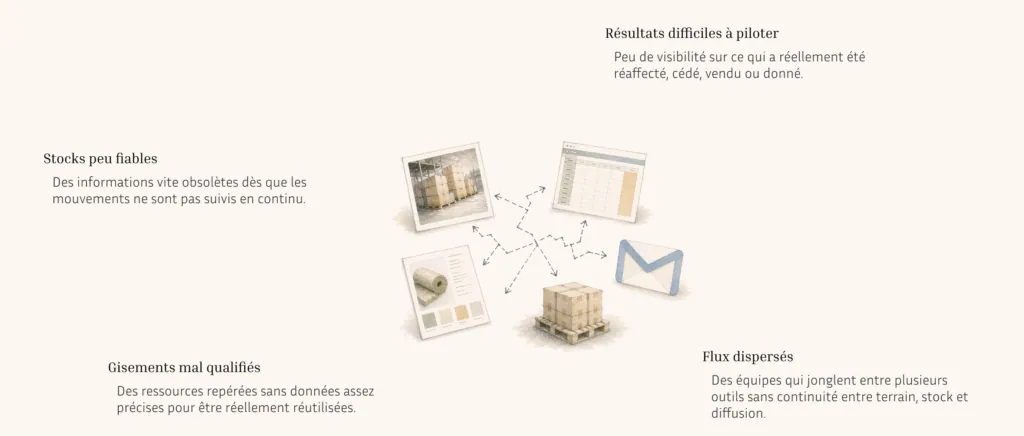 Les 4 obstacles au réemploi structuré
