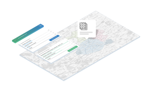 Interface btp-match, modale de recherche + carte