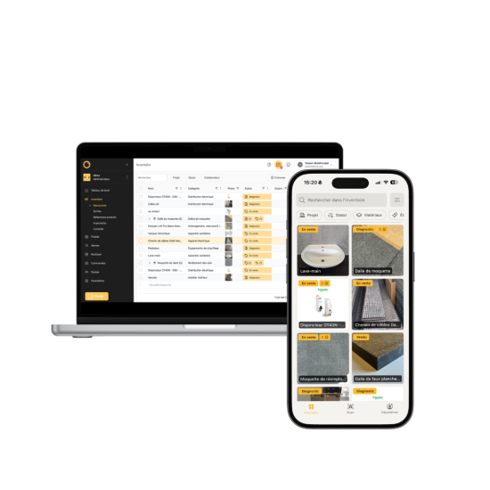 Inventaire manage et app skop